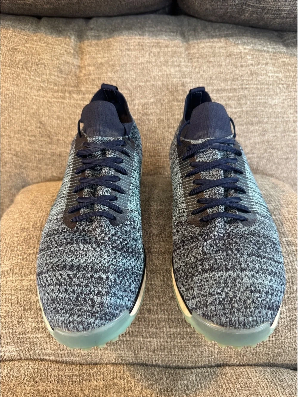 Adidas Tour360 XT Parley Primeknit Golf Shoes Men's Size 10 Blue Green G28374